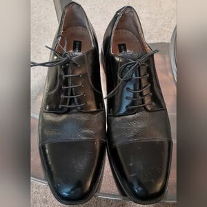 Men's Black Leather Captoe Bostonian Dress Oxford Shoes Great  Cond -  Size 13 M
